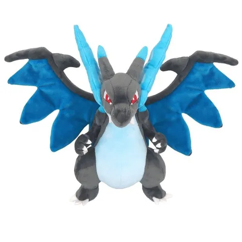 Pokemon All Star Collection Mega Charizard X S Plüschfigur JAPAN OFFICIAL