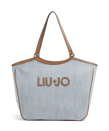 Liu Jo Ferielle Shopper 47 cm - Eleganter Begleiter in Light Denim - Stylischer Liu Jo Ferielle Shopper 47 cm in Light Denim, ideal für den Alltag. Geräumig und modisch, perfekt für Shopping und Freizeit.