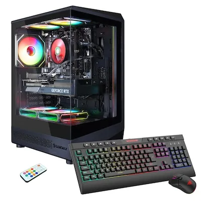 GAMEMAX Gaming-PC VISTA COC AB 7480 - Ryzen 5 9600X, 32GB RAM, 1TB SSD, RTX 5060Ti - PC-Systeme mit leistungsstarkem AMD Ryzen 5 9600X und NVIDIA RTX 5060Ti für erstklassiges Gaming und kreative Anwendungen. Blitzschnelle Performance und modernes Design.