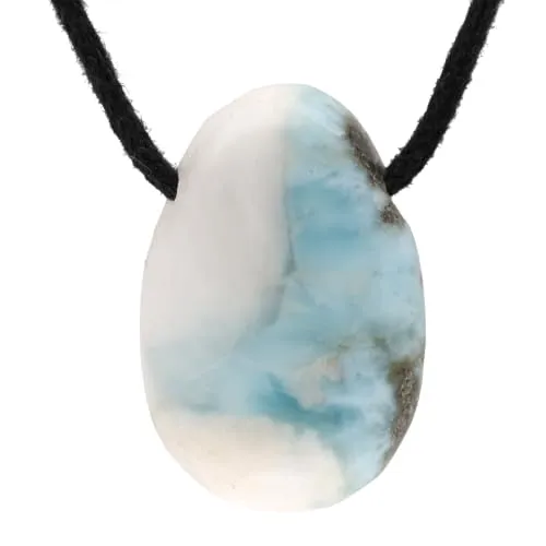 Lebensquelle Plus Larimar Tropfenanhänger B-Qualität