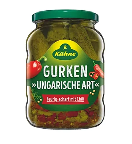 Kühne Gurken Ungarische Art, 720ml von Kühne