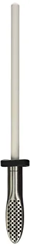 GLOBAL Wetzstab Keramikstreicher 22 cm G-74 - Messerschärfer aus Japan, ideal zum Schärfen und Pflegen von Messern für eine langanhaltende Schärfe.