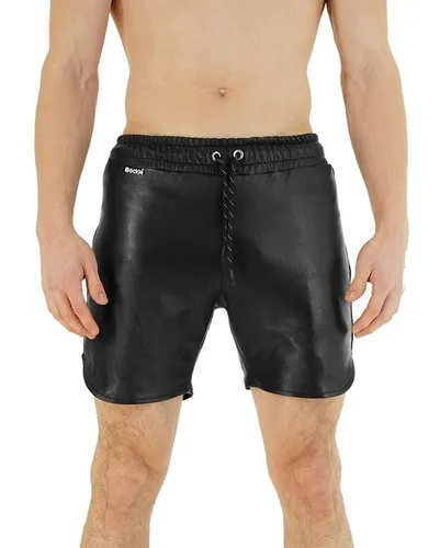 Bockle® Herren Leder Shorts aus Lamm-Leder, XXL von Bockle