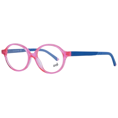 Web Brille WE5310 074 48 Unisex in Rosa - Moderne Unisex-Brille im ovalen Design, ideal für den täglichen Einsatz. Mit original Soft Etui und robustem Kunststoffrahmen für optimalen Komfort und Stil.