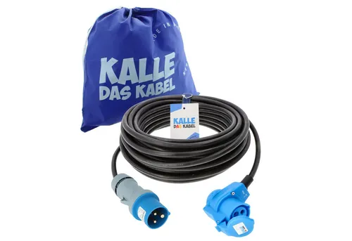 KALLE DAS KABEL Verlängerungskabel CEE 230V 16A 30 Meter von Kalle das Kabel