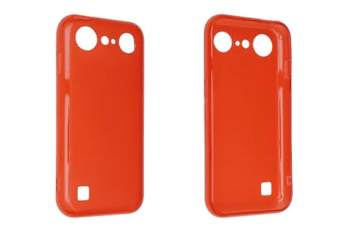 caseroxx Schutzhülle für Doro Aurora A10 / A11 in rot – Flexibles TPU-Case aus stoßfestem Gummi, passgenaue Handy-Tasche mit Kantenschutz & rutschfestem Grip