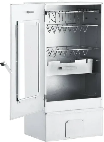 vidaXL Räucherofen mit Kaltrauchgenerator aus verzinktem Stahl