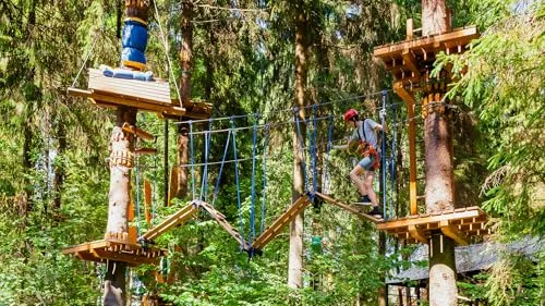 JOCHEN SCHWEIZER Geschenkgutschein: Kletterparcours im Waldseilgarten für 2