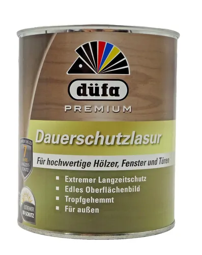 Produktbild Düfa Premium Dauerschutzlasur MAHAGONI 750 ml