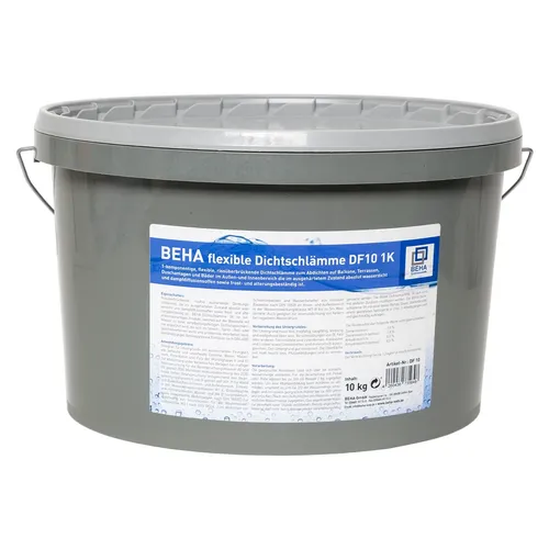 Dichtschlämme Dichtflex Abdichtung 1K für Terrasse Balkon Dusche Bad Fundamente