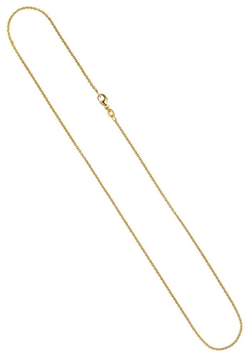 JOBO Kette ohne Anhänger Rund-Ankerkette, 750 Gold 1,5 mm 45 cm