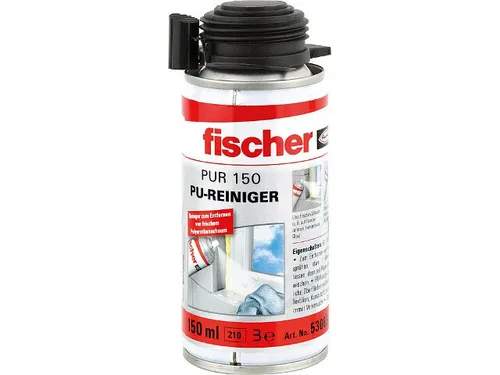 FISCHER 53083 PU Pistolenreiniger PUR 150 1 Stück Bauschaum-Reiniger