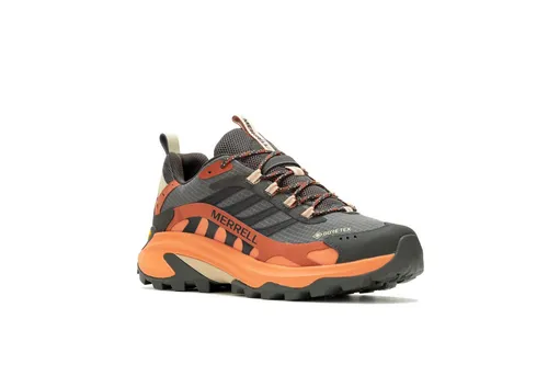 Merrell MOAB SPEED 2 GORE-TEX Wanderschuh - Wanderschuh in Größe 48 EU mit GORE-TEX® Membran für optimale Wasserdichtigkeit und Komfort beim Wandern. Ideal für sportliche Abenteuer im Freien.
