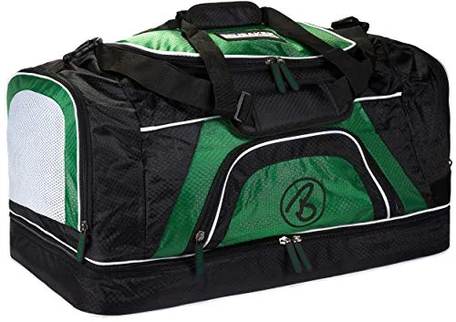 BRUBAKER Sporttasche XXL - 90 l oder 52 l - Sporttaschen mit Schuhfach und Nassfach, ideal für Sportler, die viel Equipment transportieren müssen. Verfügbar in 5 Farben und aus robustem, wasserdichtem Material.