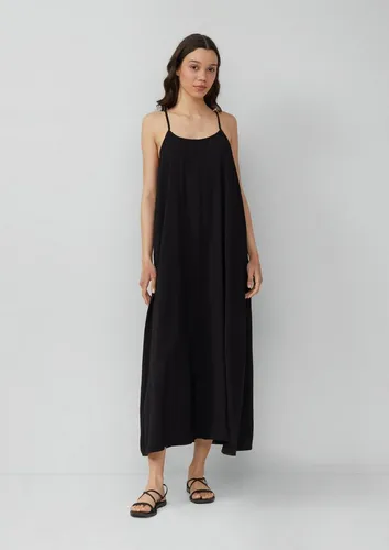 QS Maxikleid Kleid Maxikleid aus Viskosemix