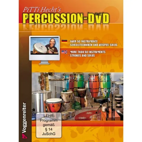 DVD Voggenreiter Pitti Hecht's Percussion-DVD NEU