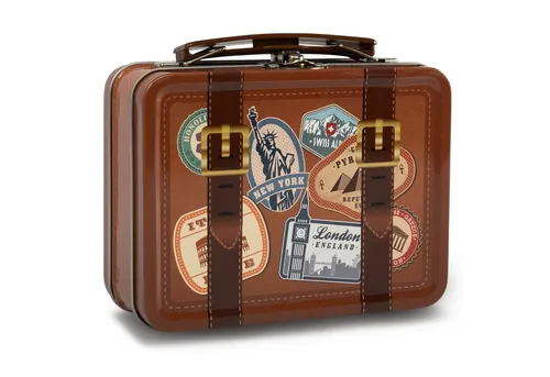 Produktbild MediMuc Keksdose Koffer Dosen Auswahl, Koffer Traveller