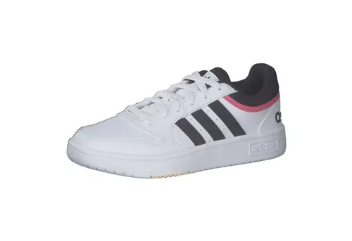 adidas Damen Sneaker Hoops 3.0 Low - Sneaker mit cleanem Understatement-Style, komfortabler Dämpfung und lässigem Retrovibe für den ganzen Tag.
