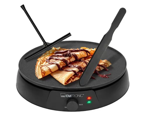 Clatronic® Crepes Maker CM 3849 | inkl. Zubehör und stufenlosem Thermostat