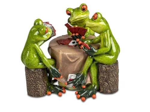 formano Lustige Frösche Skatspieler 16cm Figur von formano