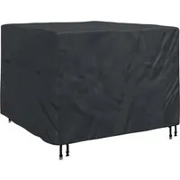 vidaXL Gartenmöbelabdeckung Schwarz 135 x 135 x 90 cm 600D von vidaXL
