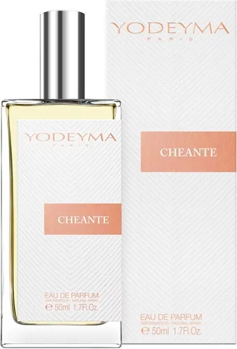 YODEYMA Parfum Cheante - Elegantes Eau de Parfum für Damen 50 ml - Eau de Parfum mit luxuriöser Duft-Notenkombination aus Mandarine, Rose und Patchouli. Ideal für die kultivierte Frau, die Eleganz und Stil verkörpern möchte.