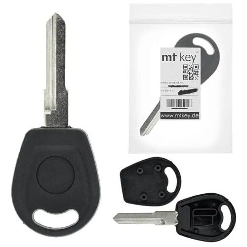 MT KEY Auto Ersatz Schlüssel HU49 kompatibel mit VW Golf III Cabrio 1H Passat III Polo III SEAT Cordoba I INCA Ibiza 6K Toledo Marbella Audi A4 S4 B6 8E A6 S6 C5 A8 D2 Coupe S2 Cabrio