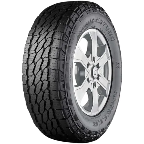Bridgestone Dueler A/T 002 3PMSF - Autoreifen mit aggressivem Profil, ideal für Straße und Gelände, bietet hervorragende Haftung und hohe Kilometerleistung.