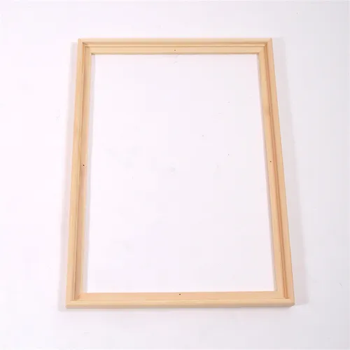 SCHATTENFUGENRAHMEN 30x40 cm - Tiefeneffekt für Leinwände, unbehandeltes Pinienholz für stilvolle Einrahmung