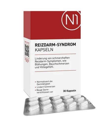 N1 Healthcare N1 Reizdarm Kapseln, 60 St. Kapseln, 86 g
