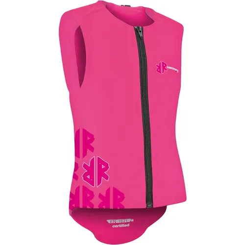Komperdell Air Vest Junior pink (243) 128 - Ski Protektoren für Kinder, leicht und atmungsaktiv, optimaler Schutz für junge Skifahrer bei jedem Abenteuer.