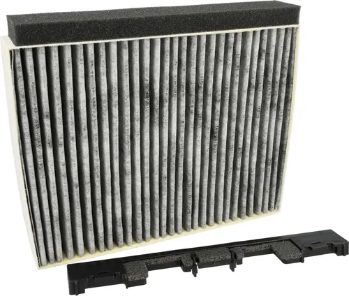 vhbw Aktivkohlefilter kompatibel mit Siemens LZ53251/01, LZ53650/01, LZ53650(00), LZ53251(00) Dunstabzugshaube + Halterahmen