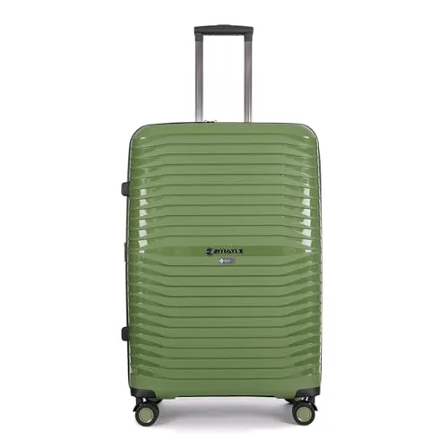 Stratic Bright+ Hartschalen-Koffer Trolley L - Wasserabweisend, erweiterbar mit NFC-Chip und TSA-Schloss für maximale Sicherheit