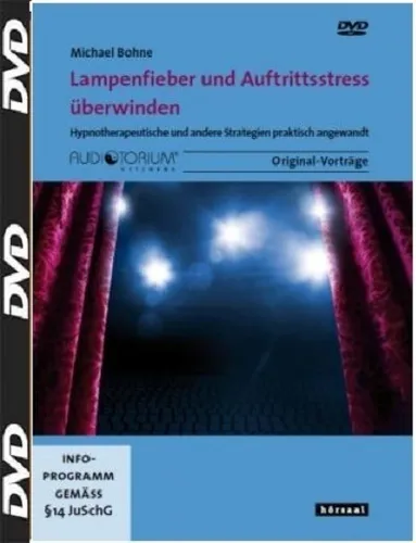 DVD, Lampenfieber und Auftrittsstress überwinden, Michael Bohne, NEU/OVP
