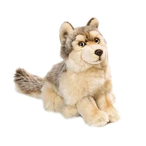 WWF Plüschkollektion Wolf Plüschtier, 25 cm - Stofftier aus der WWF Plüschkollektion, lebensecht und besonders flauschig, ideal für Babys und Kleinkinder. Mit jedem Kauf unterstützen Sie den WWF und seine globalen Projekte.