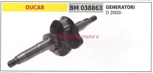 Kurbelwelle DUCAR Motor Generator D 2000i 038863