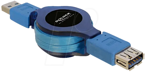 DELOCK 82649 - USB 5 Gb/s Kabel, A Stecker auf A Buchse, 1 m