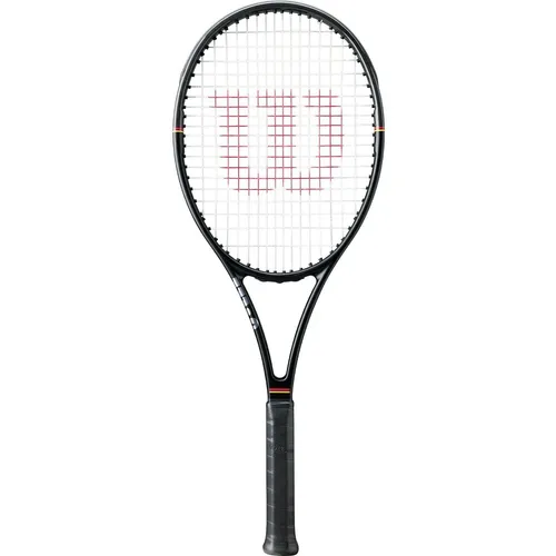 Wilson Pro Staff 97UL Classic Tennisschläger 2026 - Schwarz, 270g, besaitet - Leichter Tennisschläger mit klassischem Design und modernem Handling. Ideal für Allround-Spieler, bietet er ein ausgezeichnetes Spielgefühl dank der hochwertigen Graphit-Konstruktion.