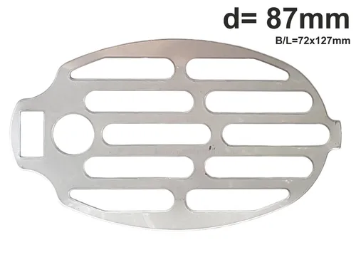 Ersatz-Sieb Edelstahl Grömo, verschiedene Größen (Ausführung: für Grömo Regenwasserklappe Ø 87mm)