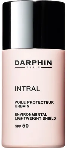 Darphin Intral Environmental Lightweight Shield SPF50 - Sonnenschutzmittel mit 100 % mineralischen Filtern, schützt empfindliche Haut vor Umwelteinflüssen und sorgt für ein strahlendes Hautbild. Ideal als Make-up Basis.