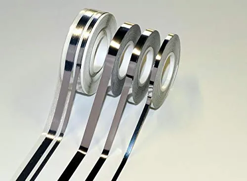 carstyling XXL Auto Zierstreifen Deco-Stripe Chrome 5 mm ~~~~~ schneller Versand innerhalb 24 Stunden ~~~~~