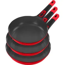 KING Pfannen-Set »Click-Grip Xylan Plus Silver Diamond« von King