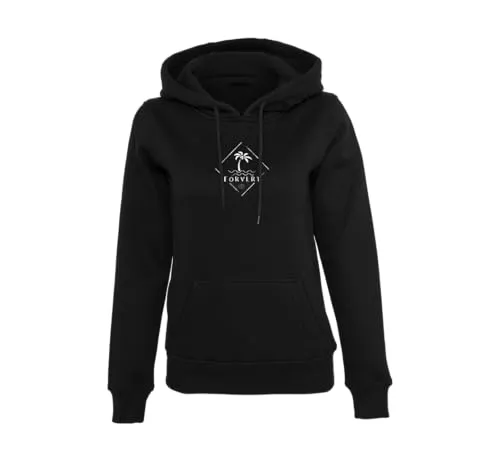 Forvert Heavy Hoodie Santa Rosa, Donna, Black, M