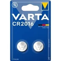 Professional CR2016 Knopfzellenbatterie 2 Stück - Zuverlässige Lithium-Knopfzellen mit 90 mAh und 3 Volt. Ideal für verschiedene Anwendungen, garantieren sie eine langanhaltende Energieversorgung.