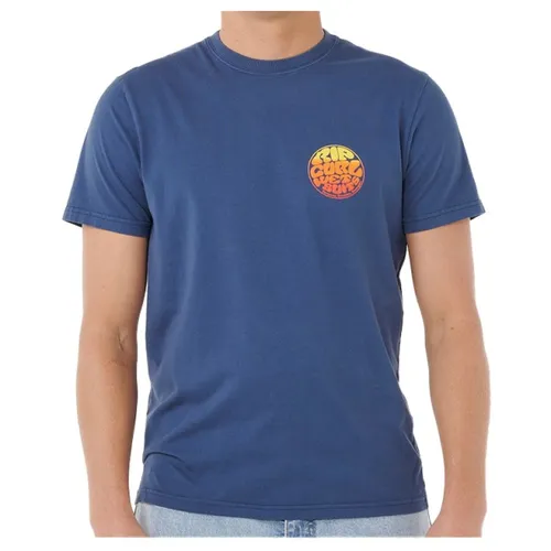 Rip Curl - Wettie Passage Icon Tee - T-Shirt Gr M blau
