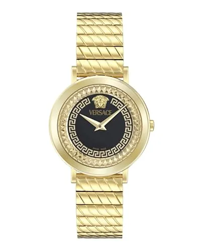 Versace Damen Analog Quarz Armbanduhr Delphinus