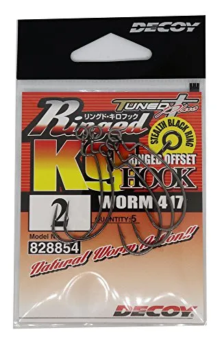 Decoy Worm 417 Ringhaken KG Größe 2 (8854)
