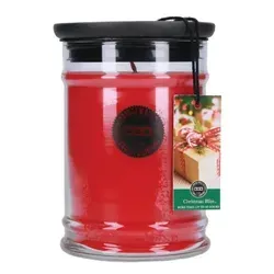 Christmas Bliss 524g - Weihnachtsbaum-Duftkerze, verleiht Ihrem Zuhause mit Zimt und Vanille eine warme, einladende Atmosphäre für die festliche Jahreszeit.