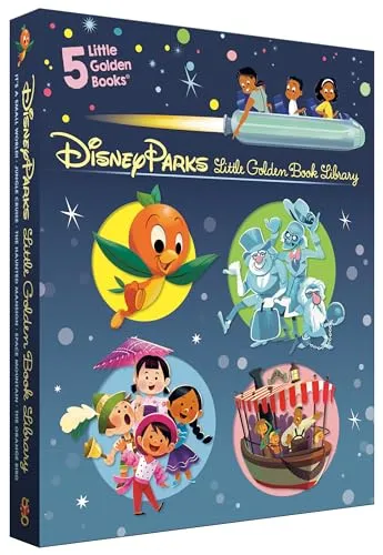 Disney Parks Little Golden Book Library: It's a Small World / The Haunted Mansion / Jungle Cruise / The Orange Bird / Space Mountain (Disney Classic: Little Golden Book)
