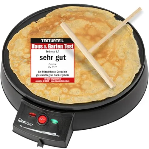Clatronic® Crepes Maker 900W mit Ø29 cm